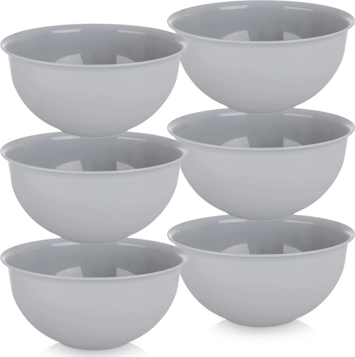 Plastkausid Sandy, 13 cm, 500 ml – 6 tk – Hall