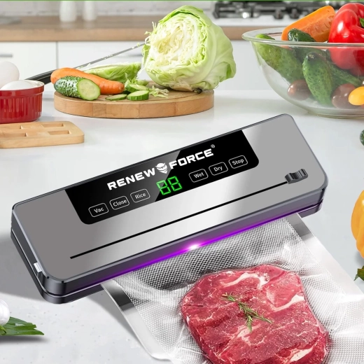 Vacuum sealing for food storage