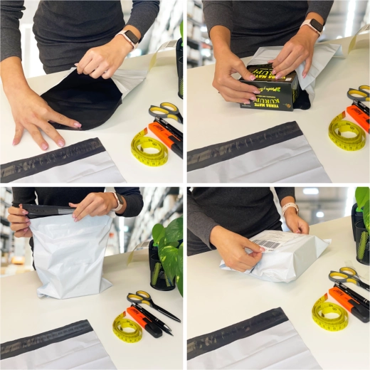 Lihtne pakkimisprotsess ja turvaline kohaletoimetamine