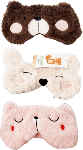 Plüüsist unemask loomamotiiviga (assortii)