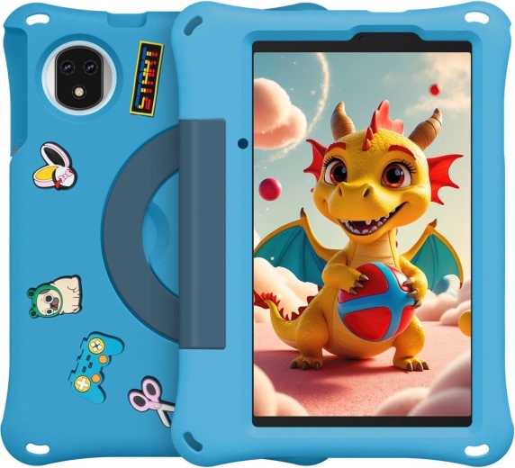 Kids Tablet Tab A9 Pro Kids 8" 4G with Case, 4/128 GB, Blue