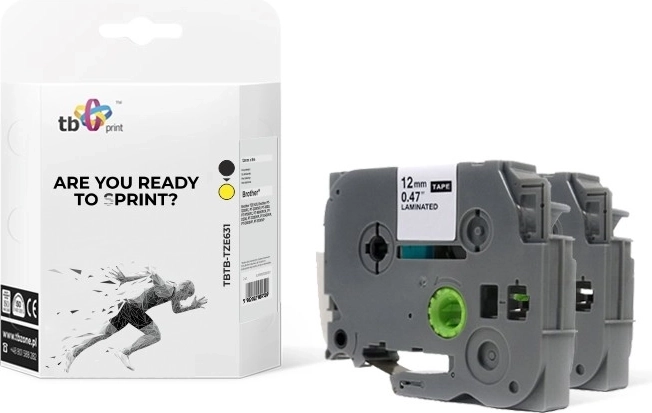Lamineeritud lint TB Print TBTB-TZE631 Brother P-touch printeritele