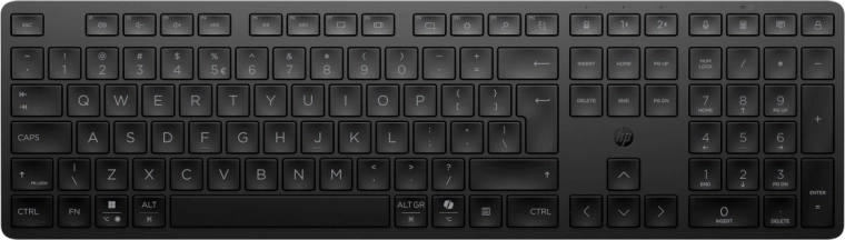 HP 490K mitme seadme juhtimisega juhtmevaba Dual‑Mode klaviatuur