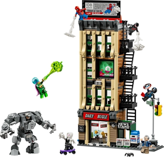 Legendaarne neljakorruseline Daily Bugle’i hoone