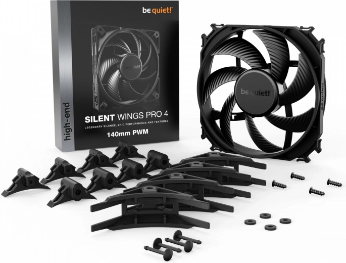 Be quiet! Silent Wings Pro 4 140 mm PWM – vaikne ja võimas ventilaator