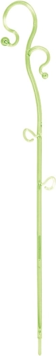 Orhideede tugi Decor III, läbipaistev roheline, 39 cm