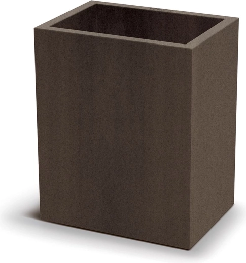 Lillepott Cubla Case High 36 cm roostepruun