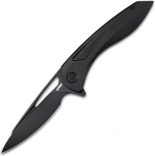 Kubey Velocé taskunuga 10 cm, üleni must, titaan
