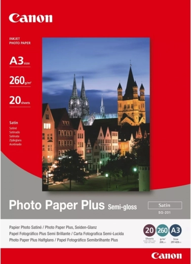 Canon SG-201 poolläikiv Photo Paper Plus A3 paber