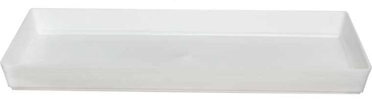 Rõdukasti alus 50 cm, valge, plastist