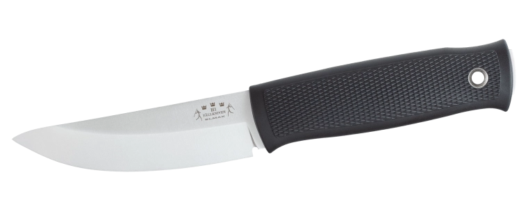 Fällkniven H1 Elmax jahinoa 10 cm, must, Thermorun, Zytel-tupp