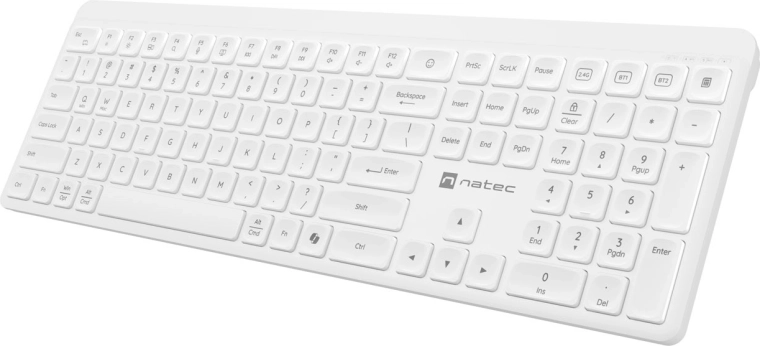 Full-size ergonomic layout