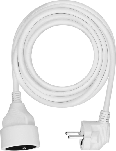 Solight pikendusjuhe 5 m 1 pistikupesaga 16 A, valge – 1 tk