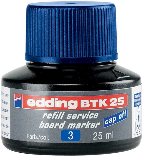 Tinditäide Edding BTK 25 sinine – täitetint tahvlimarkeritele
