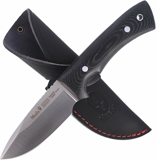 Muela Rhino 9M universaalne nuga 9 cm, must, Micarta, nahktupp