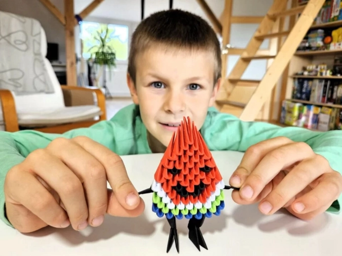 Värviline 3D dekoratsioon