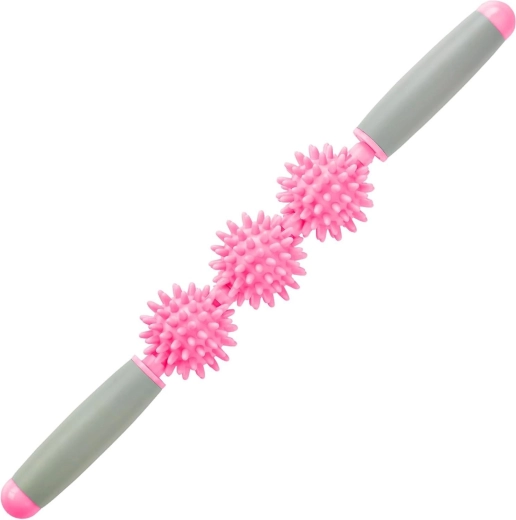 Merco massaaži- ja taastusrullpulk Roller Stick Triple 40 cm roosa – 1 tk