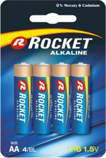 Leelispatareid Rocket AA LR06 1,5 V – 4 tk