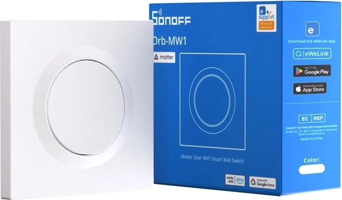 Smart wall switch Sonoff with Matter support