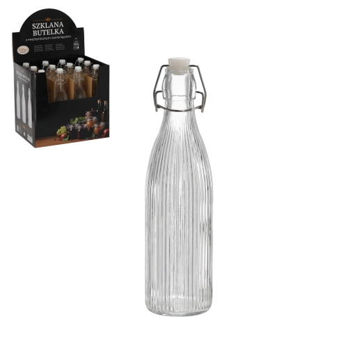 Ümmargune 550 ml pudel mehaanilise kangkorgiga