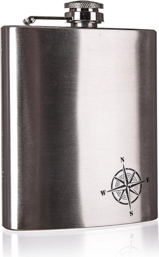 Roostevabast terasest taskukolb Akcent North 200 ml