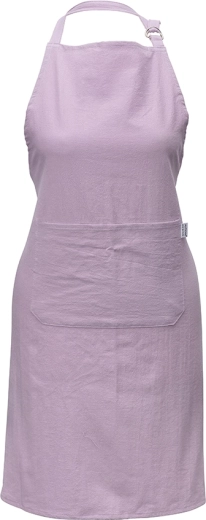 Kitchen apron with pocket 65 × 80 cm, 100% cotton, light purple
