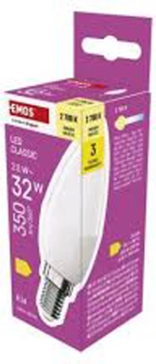 LED-pirn CLS küünal E14 2,5 W 350 lm soe valge