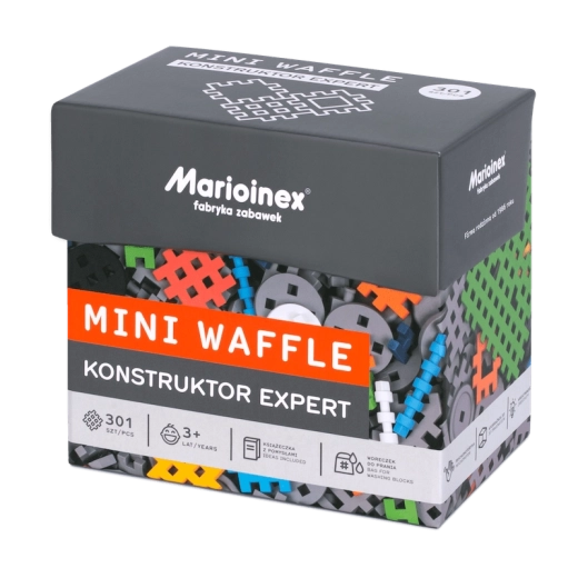 Ehituskomplekt MARIOINEX mini waffle konstruktor expert – 301 osa