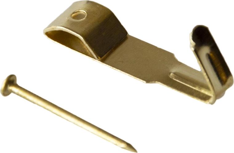 Metallist seinakonks IXA, suurus 1, messingviimistlusega, 250 tk