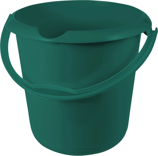 Plastämber 5 l mõõduskaala ja valamisnoka abil, värvide segu
