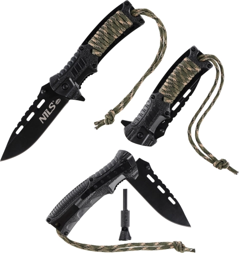Paracord, tulesüütekivi ja vile ellujäämiseks