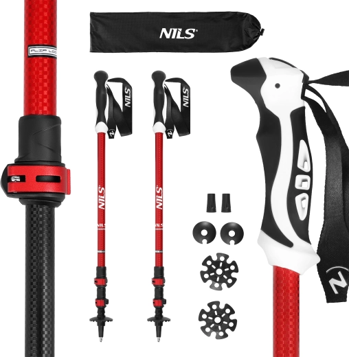 Trekkingukepid NILS TK8601 punased