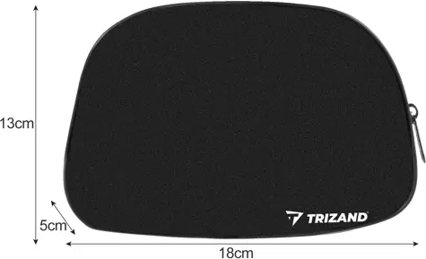 Practical zippered pouch for carrying