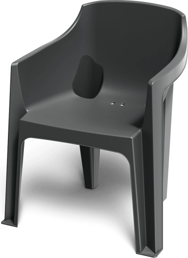 Turino aiatool käetugedega – söehall
