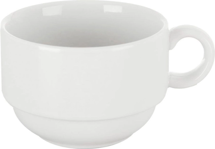 White porcelain mug MONA 180 ml