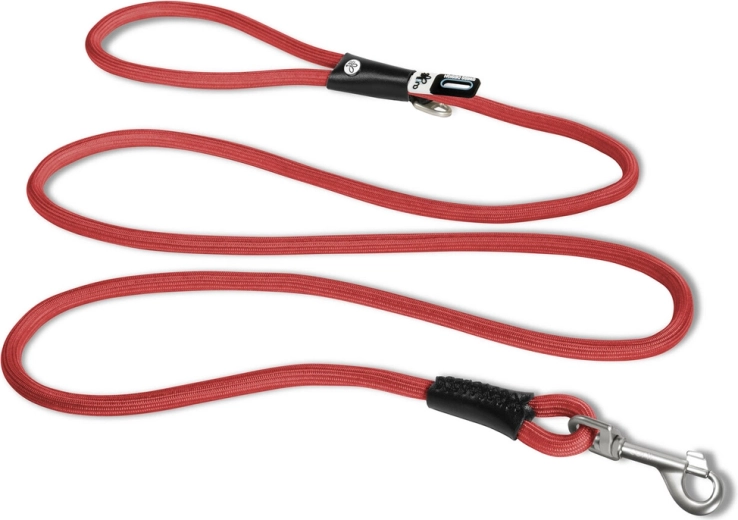 Curli Comfort rope dog leash – Red