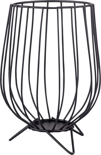 Metallist küünlajalg jalgadel 11 × 11 × 16 cm