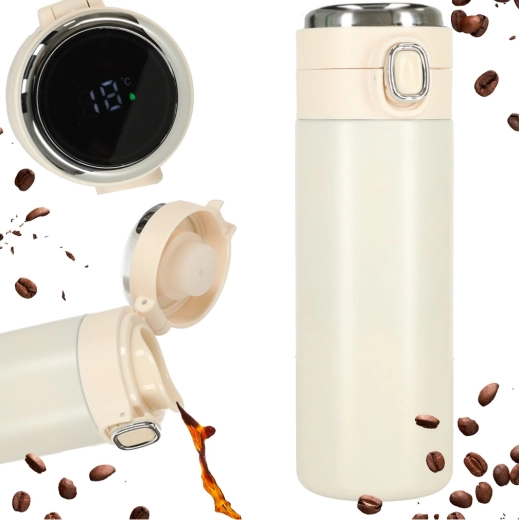 Termokruus tila ja LED-ekraaniga 350 ml – Beež