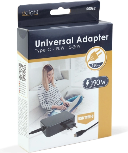 90 W võimsus USB-C-seadmetele