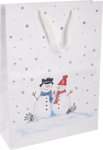 Kinkepaberist kott Lumememm 32,5 × 10 × 45,5 cm