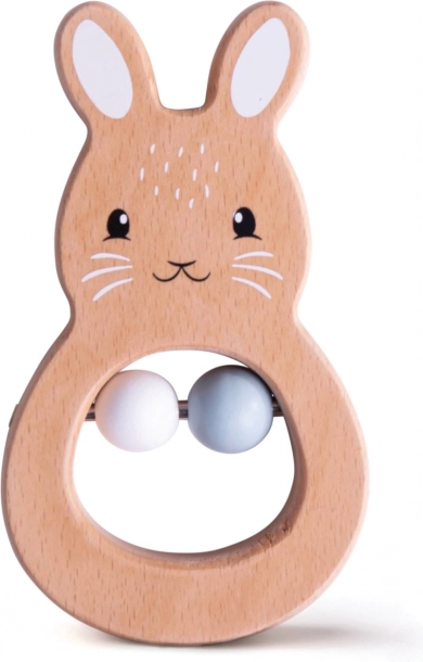 Bigjigs Baby puidust kõristi Jänku