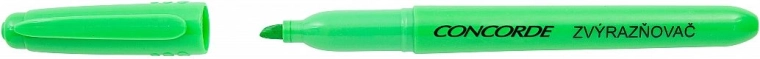 Concorde roheline tekstimarker