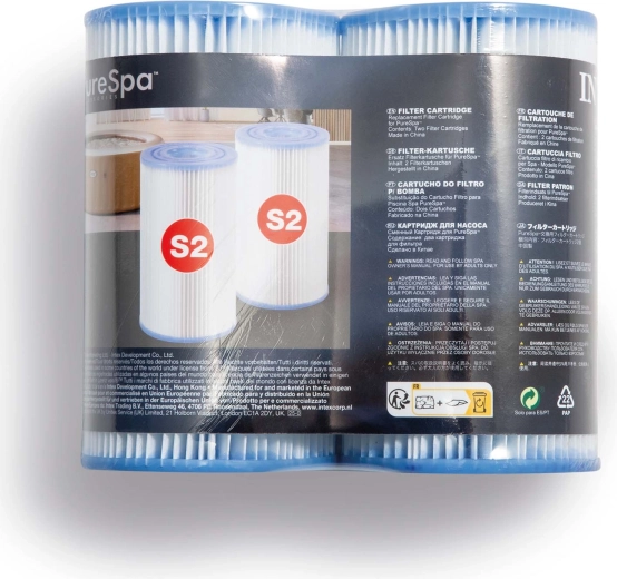 INTEX PureSpa S2 mullivannipumba filter, 2 tk komplekt