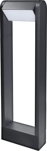 Solight LED välispost Crotone 500 7 W 3000 K must kallutatava peaga