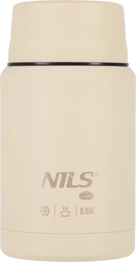 NILS Camp NC3807 Food Thermos 550 ml – Beige