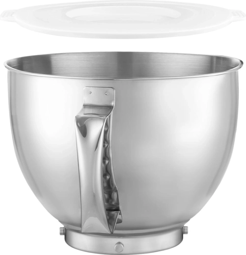 Stainless steel bowl with practical lid