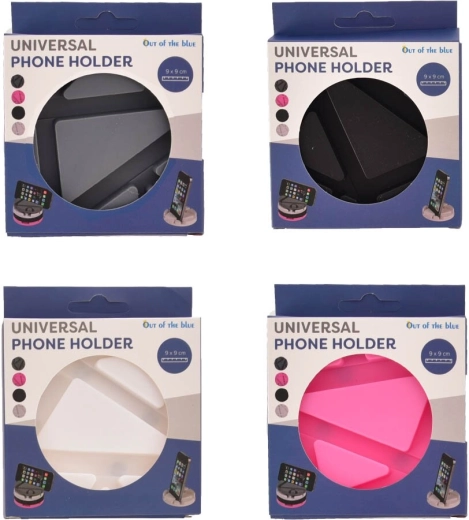 Plastist UH mobiiltelefoni alus, läbimõõt 9 cm (4 värvivarianti)