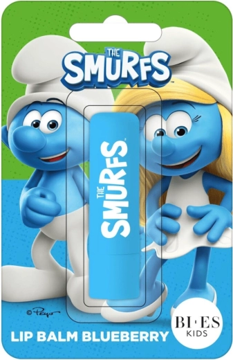 Laste huulepalsam mustika lõhnaga SMURFS