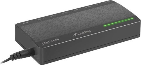 Lanberg gigabitine lauaarvutilüliti 8× RJ-45