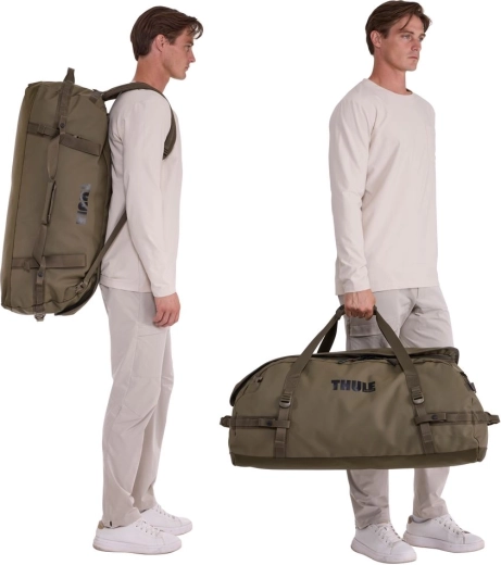 Duffel bag and backpack in one